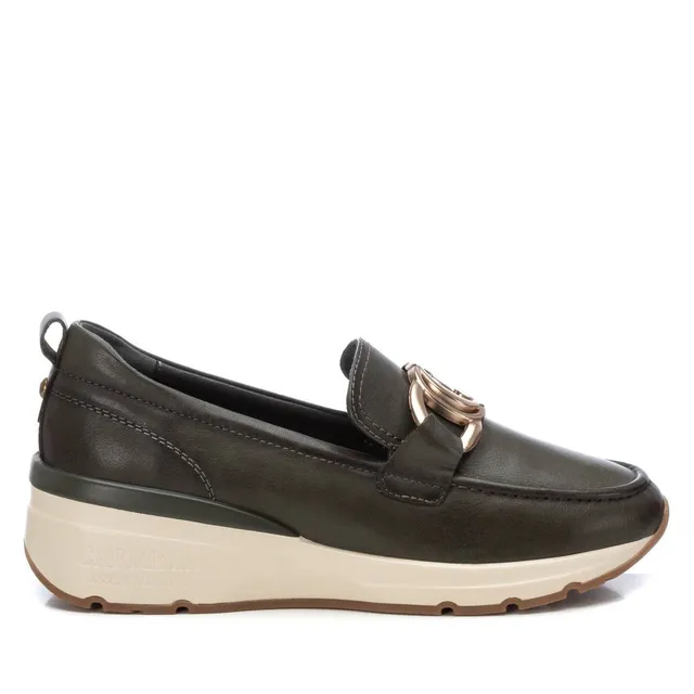 Carmela 16182203 mocassins femme vert cuir