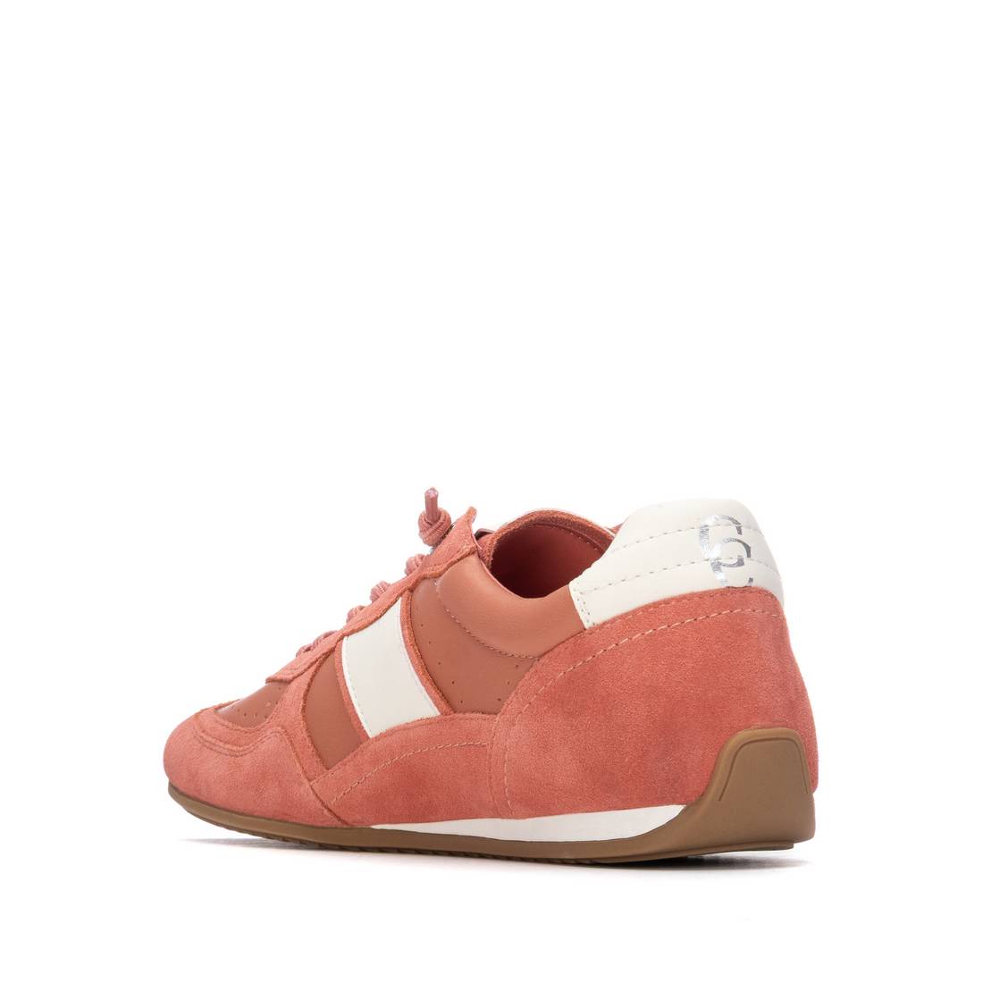 Carmela 16310802 sneakers cuir rouge semelle épaisse
