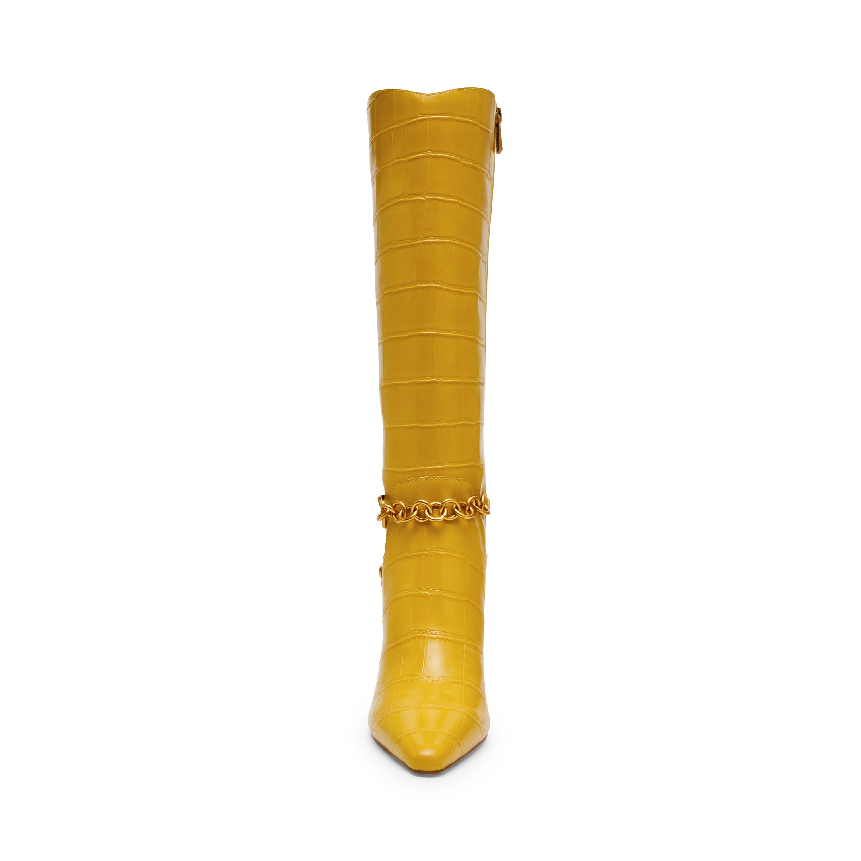 Steve Madden Skorcher Boot bottes jaune croco 8,5cm