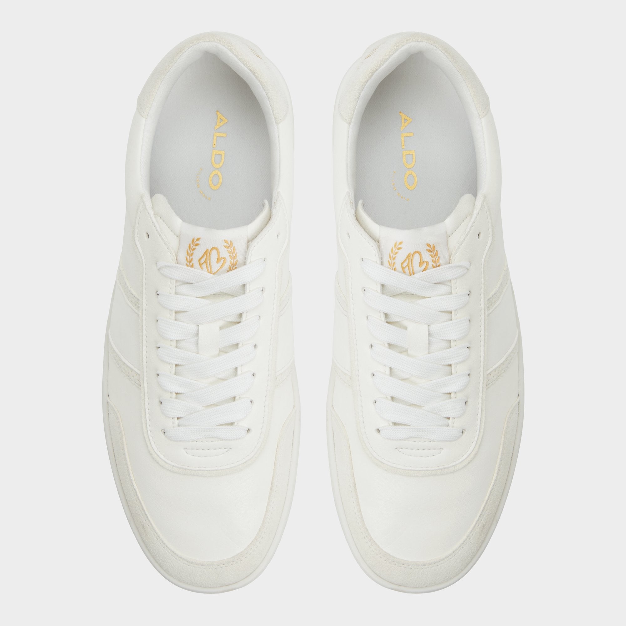 ALDO Uptown baskets basses blanches