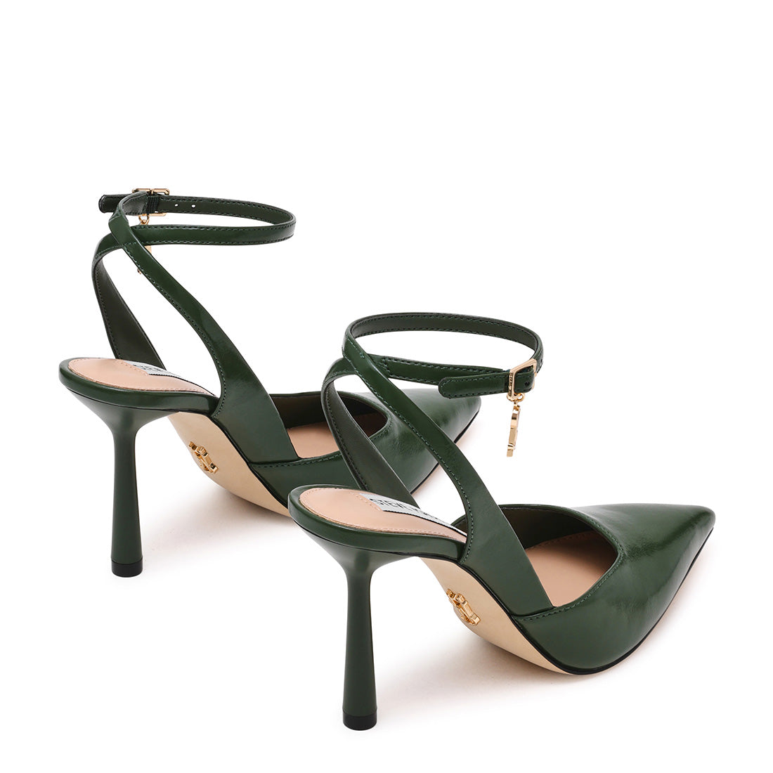 Steve Madden Ashanti escarpin vert talon 9 cm