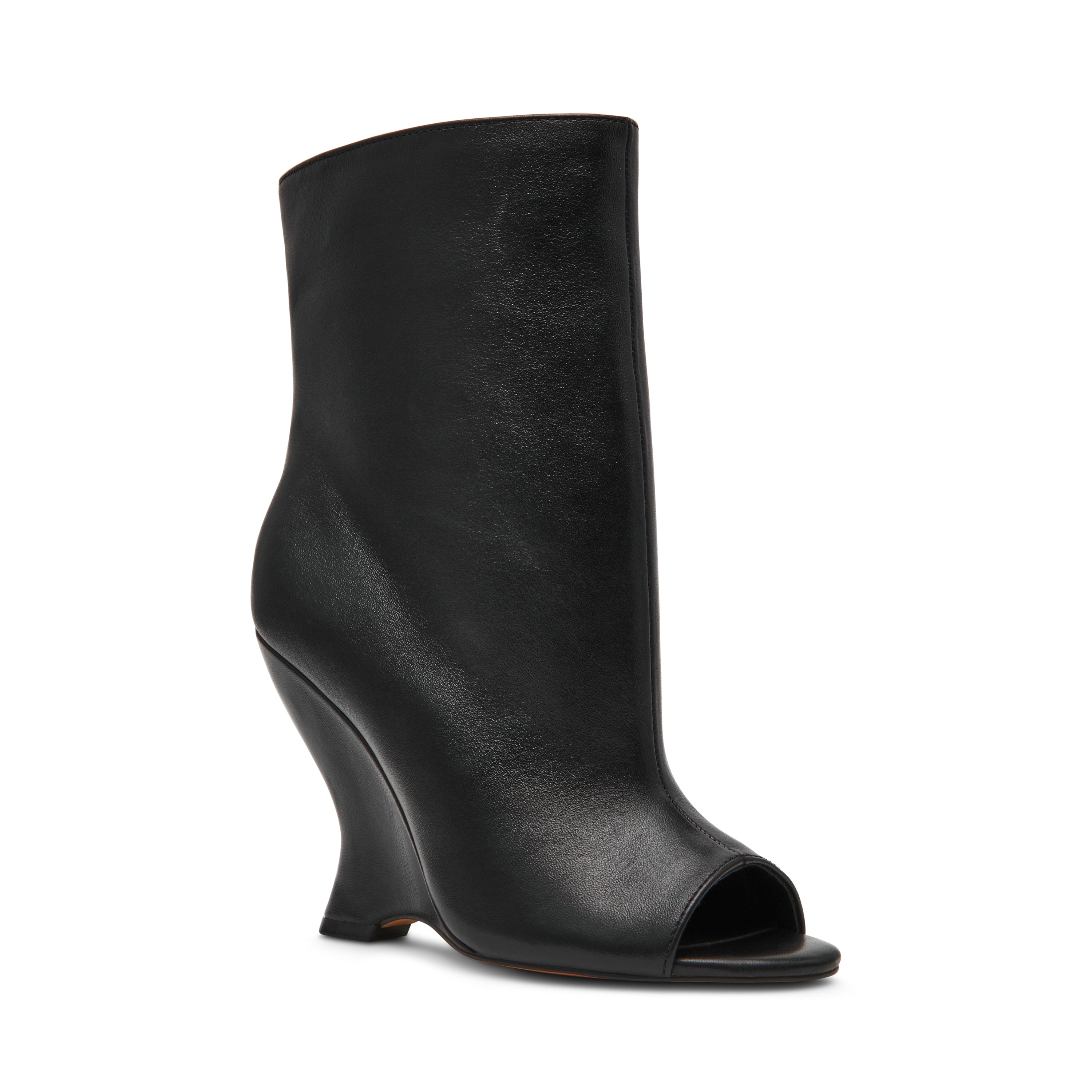 Steve Madden Rylix bottine cuir noir talon 10 cm