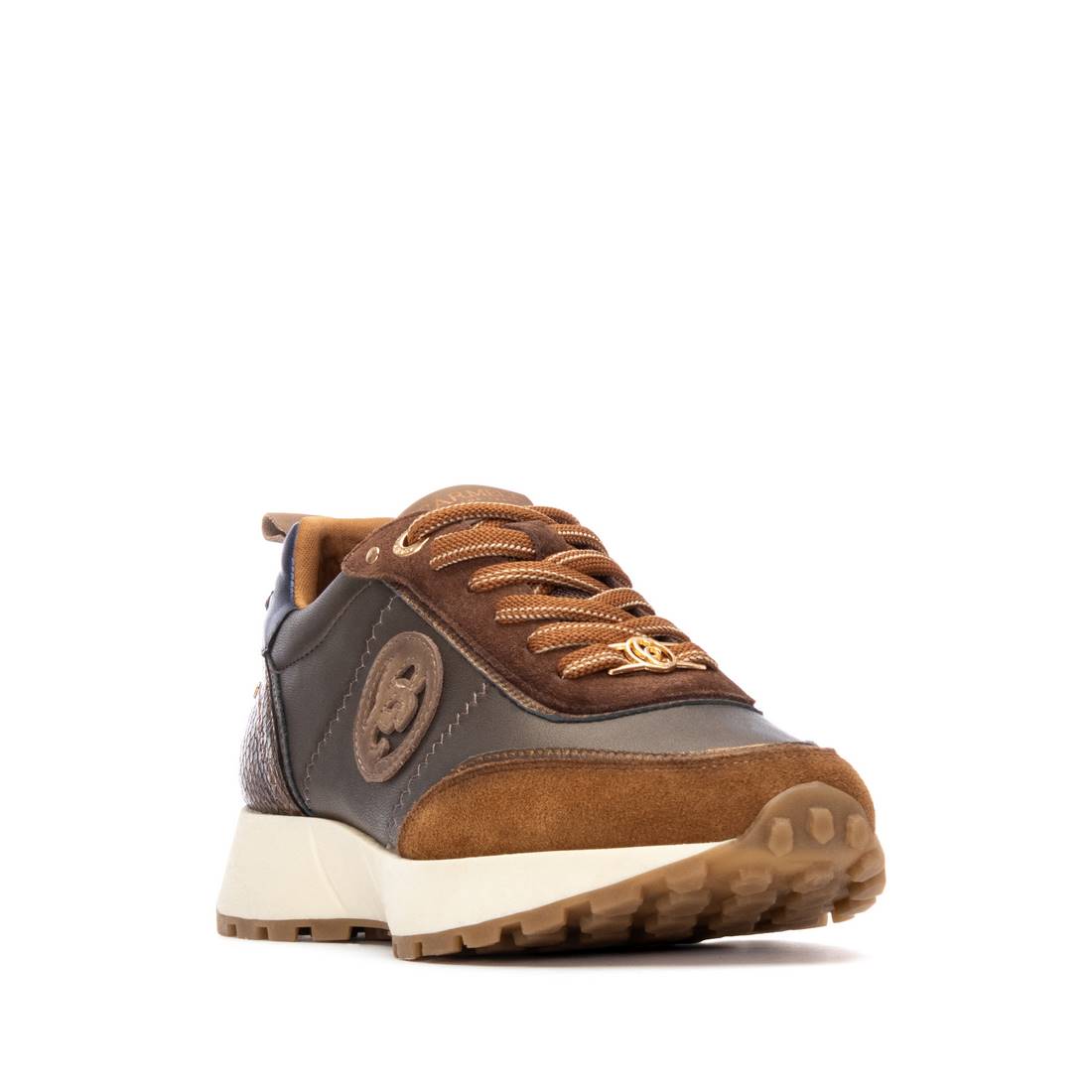 Carmela 16269901 sneaker camel synthétique lacet