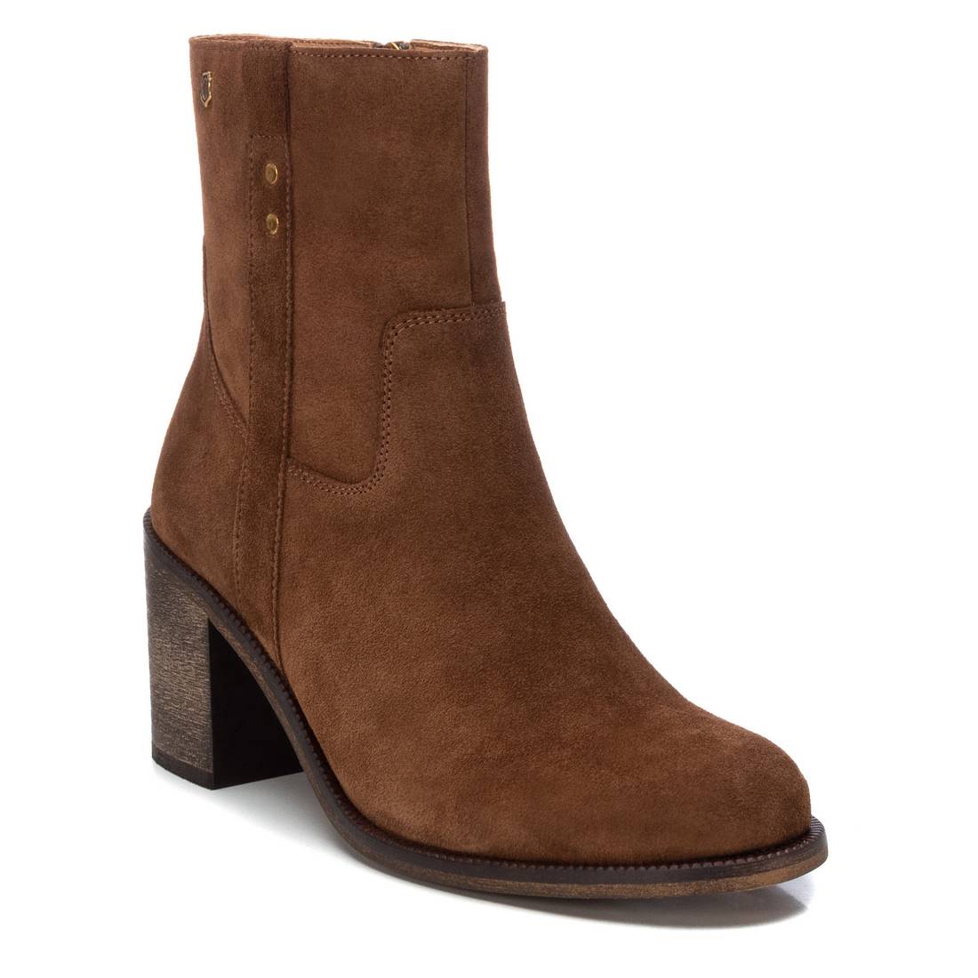 Carmela 16197701 bottines femme marron daim talon 7 cm