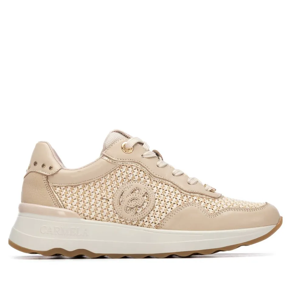 Carmela 16323901 sneakers compensées beige