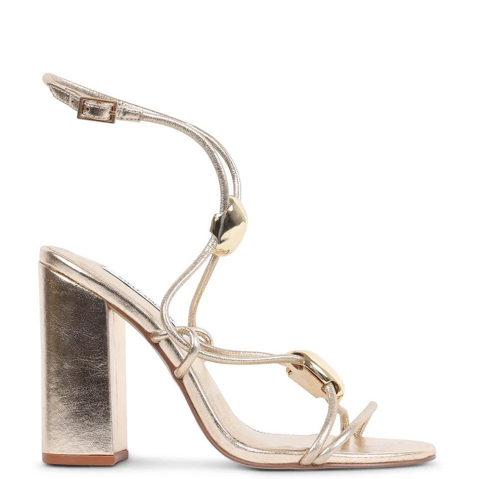Steve Madden Cato sandale cuir champagne talon 10,5 cm