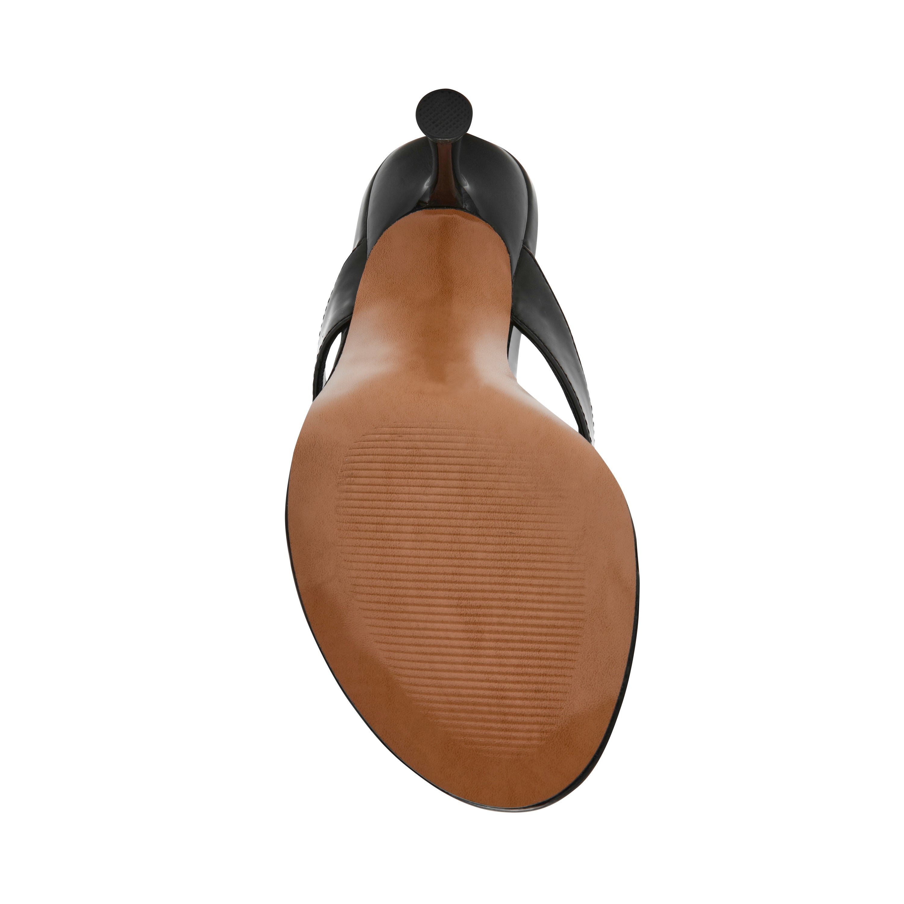 Steve Madden Faroh sandales vernies noires talon 6 cm