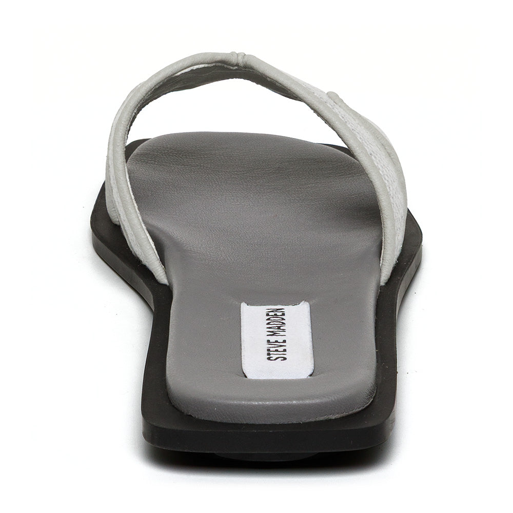 Steve Madden Sofia-E sandale gris clair plate