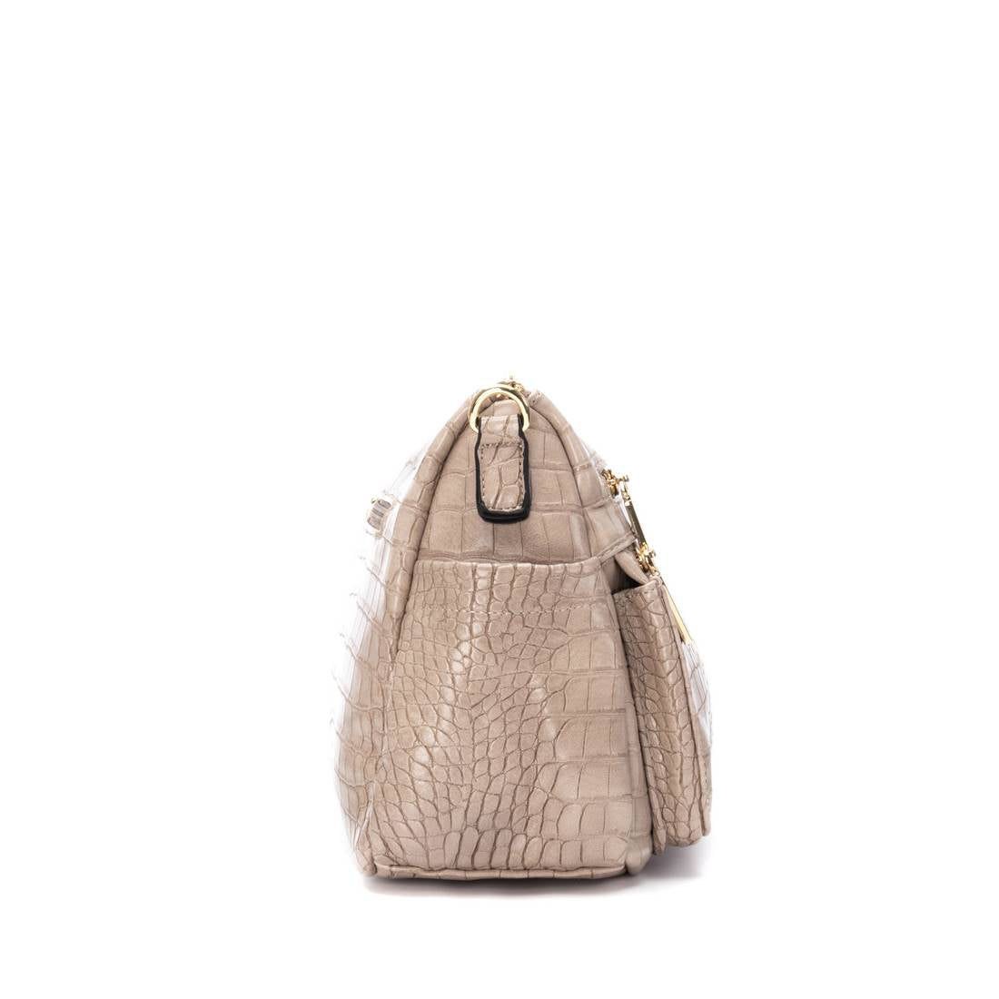 Carmela 18617102 sac bandoulière marron effet coco