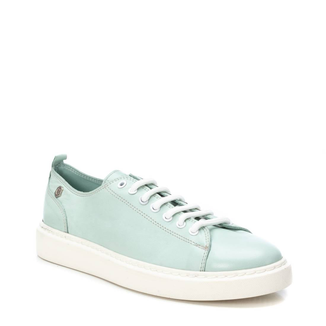 Carmela 16043607 baskets vertes cuir lacets