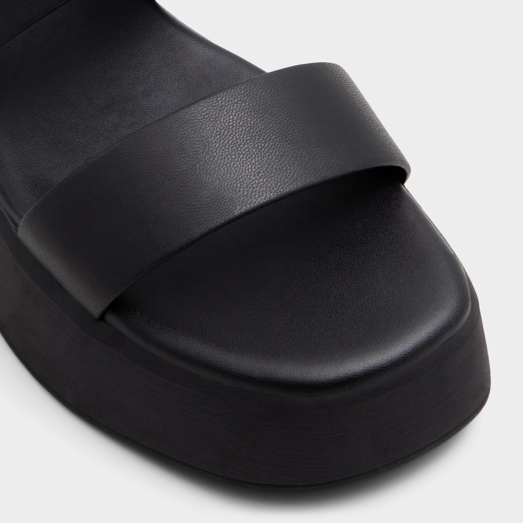 ALDO Thilda sandales compensées noires velcro