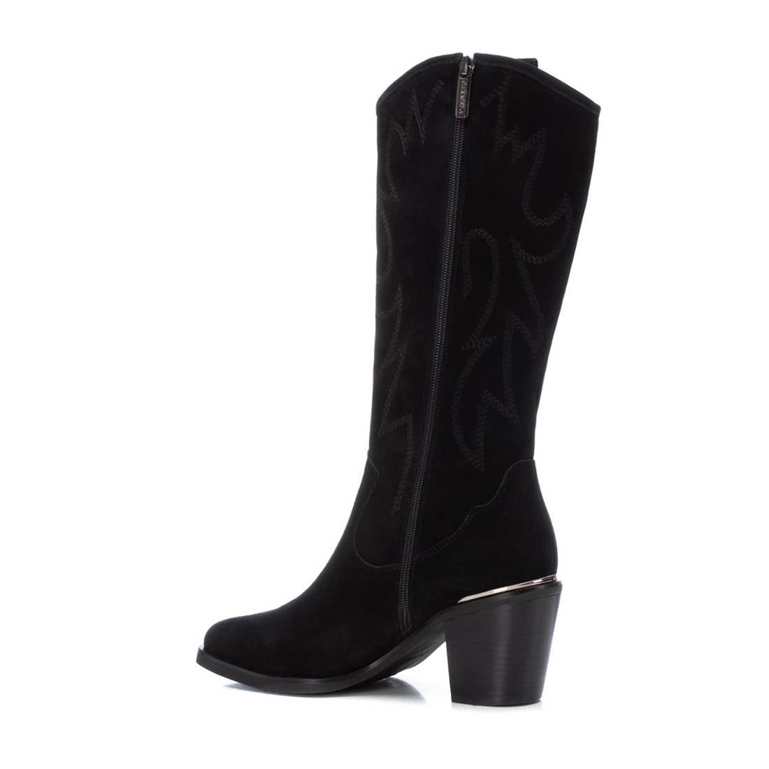 Carmela 16112201 botte femme noir santiag 7 cm