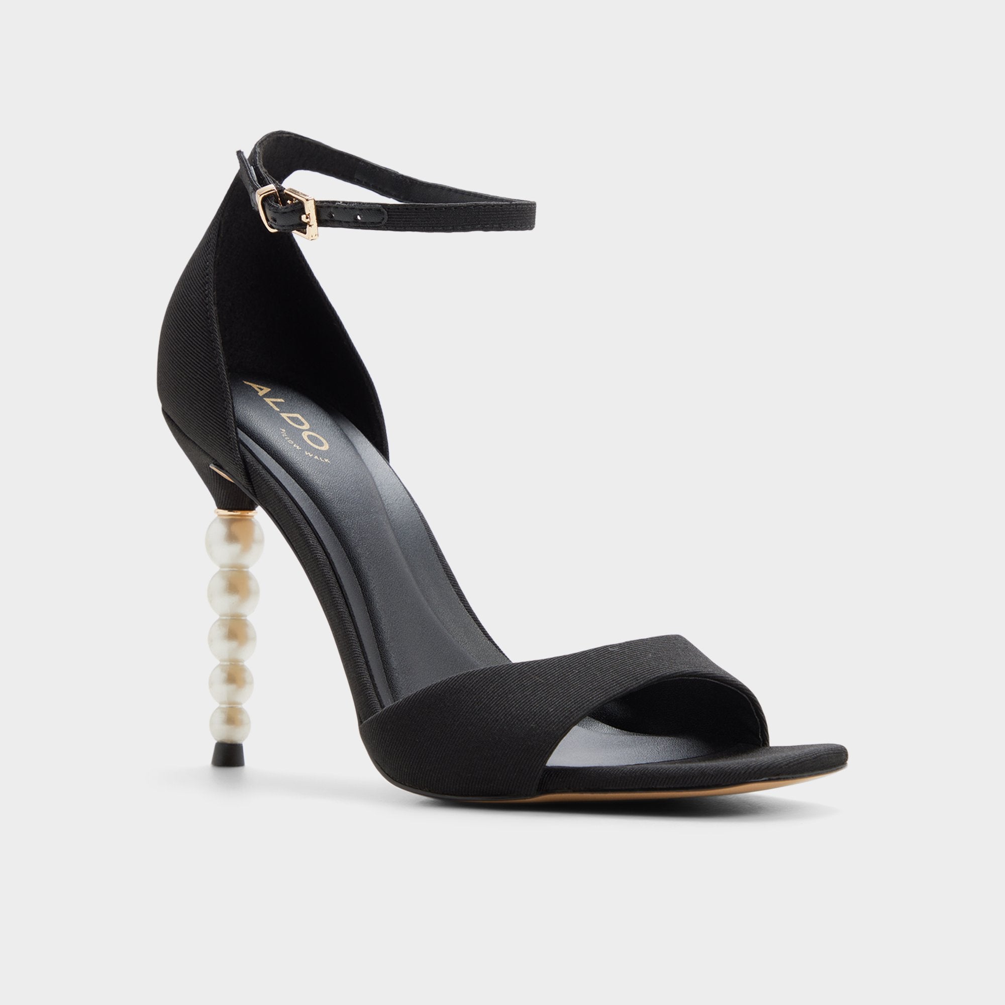 ALDO Pearletta sandales à talon noir brides