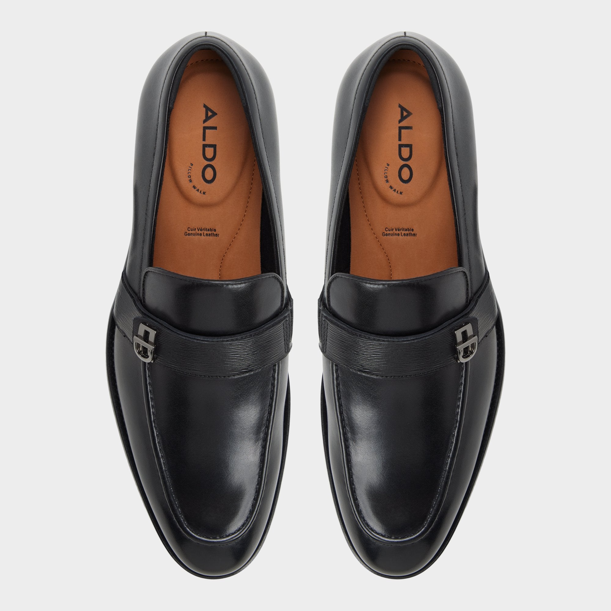 ALDO Gulio mocassins homme noir basses