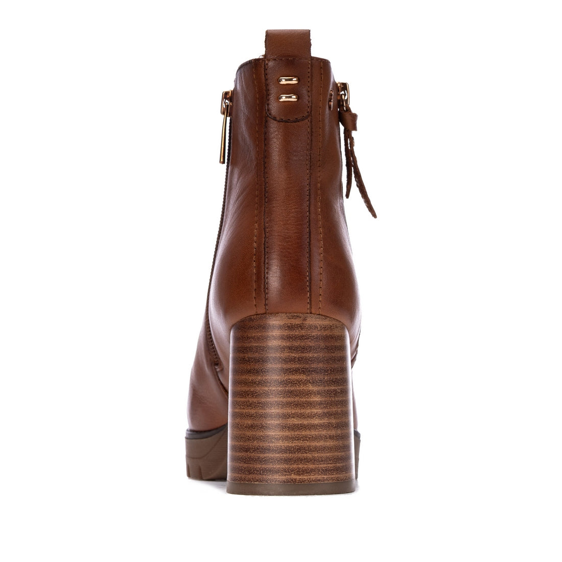 Carmela 16428302 bottine femme camel cuir talon