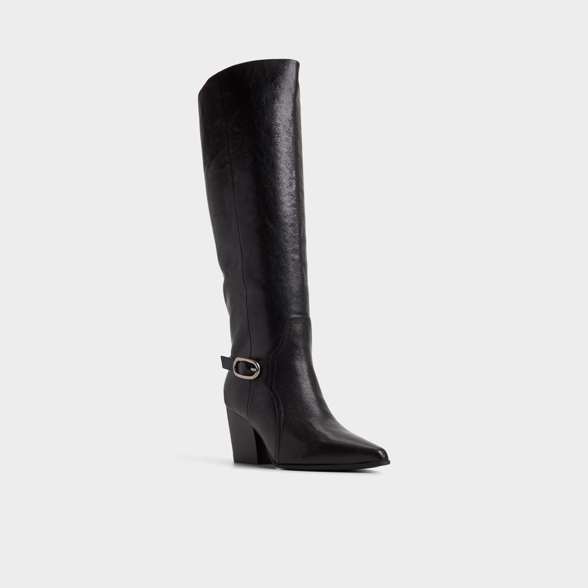 ALDO Saddle-WC bottes hautes noires