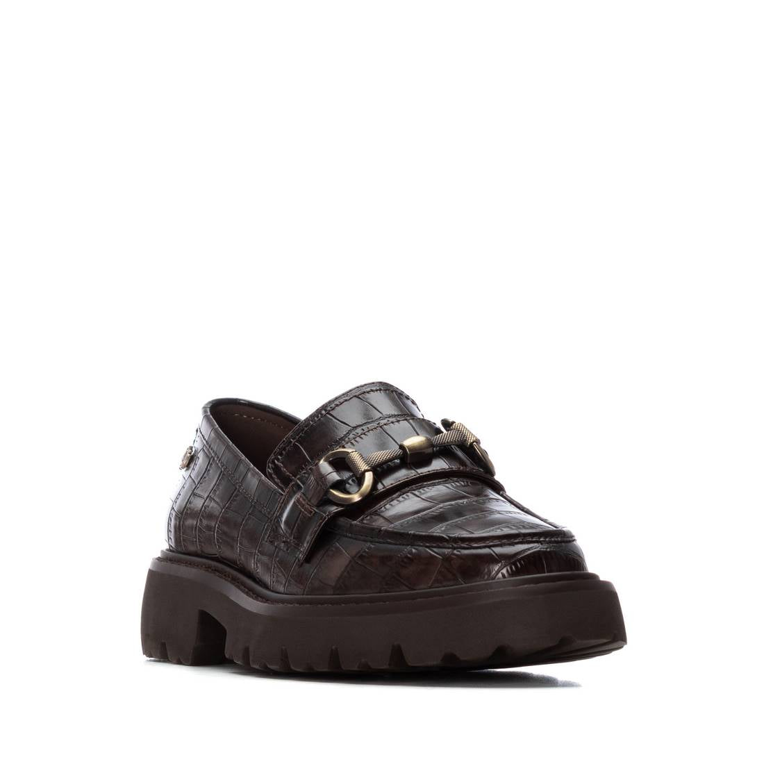 Carmela 16254703 mocassin marron coco semelle épaisse