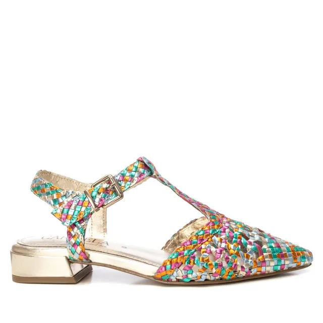 Carmela 16218404 ballerines femme multicolore cuir