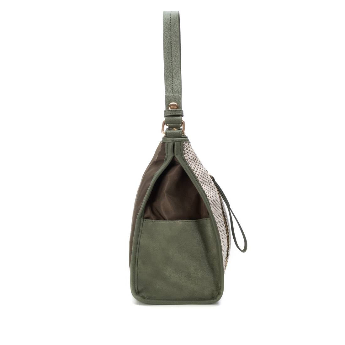 Carmela 18615003 sac épaule cuir vert 31x48 cm
