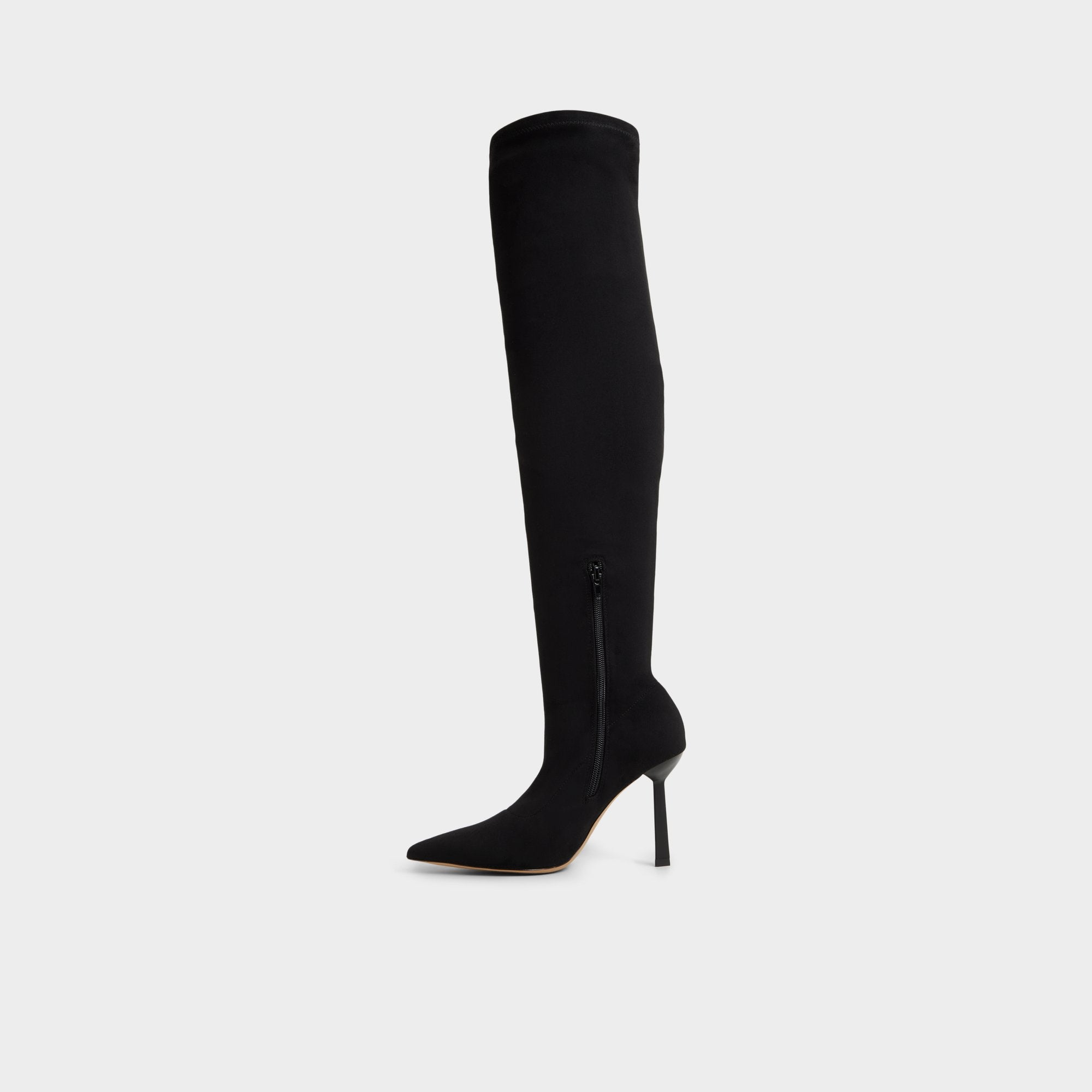 ALDO Caldan bottes cuissardes suède noir
