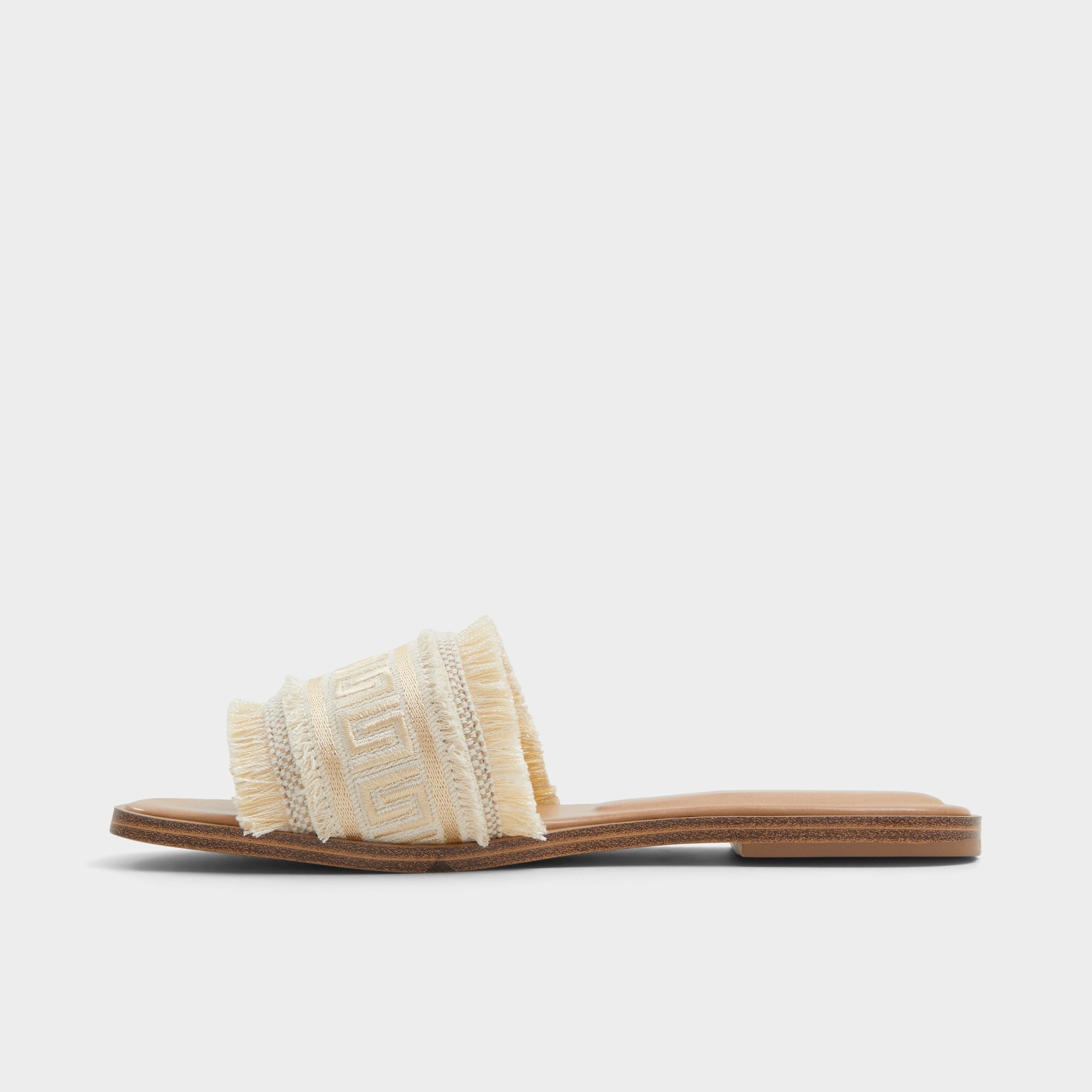 ALDO Nalani claquettes femme doré métallisé