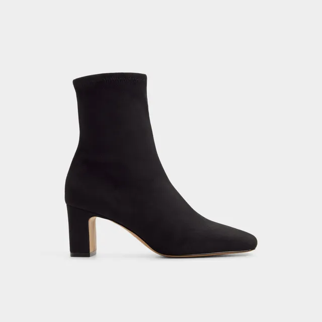 ALDO Kayia bottines chaussette noires talon bloc