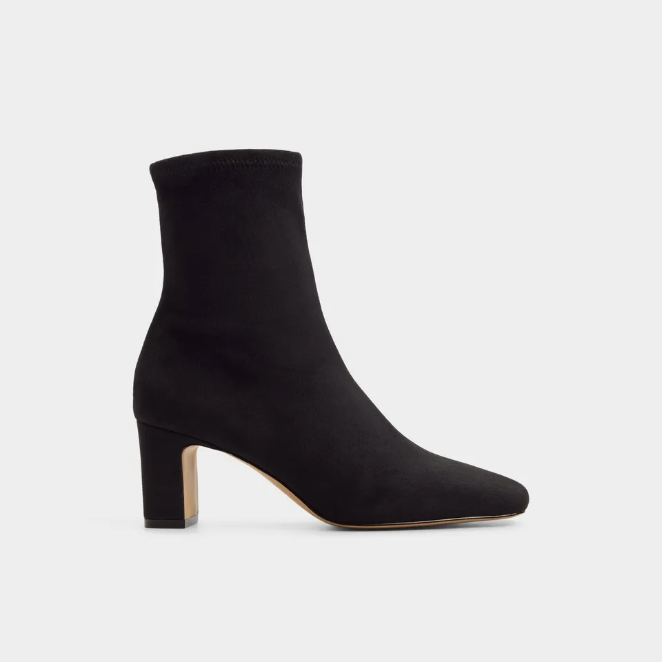 ALDO Kayia bottines chaussette noires talon bloc