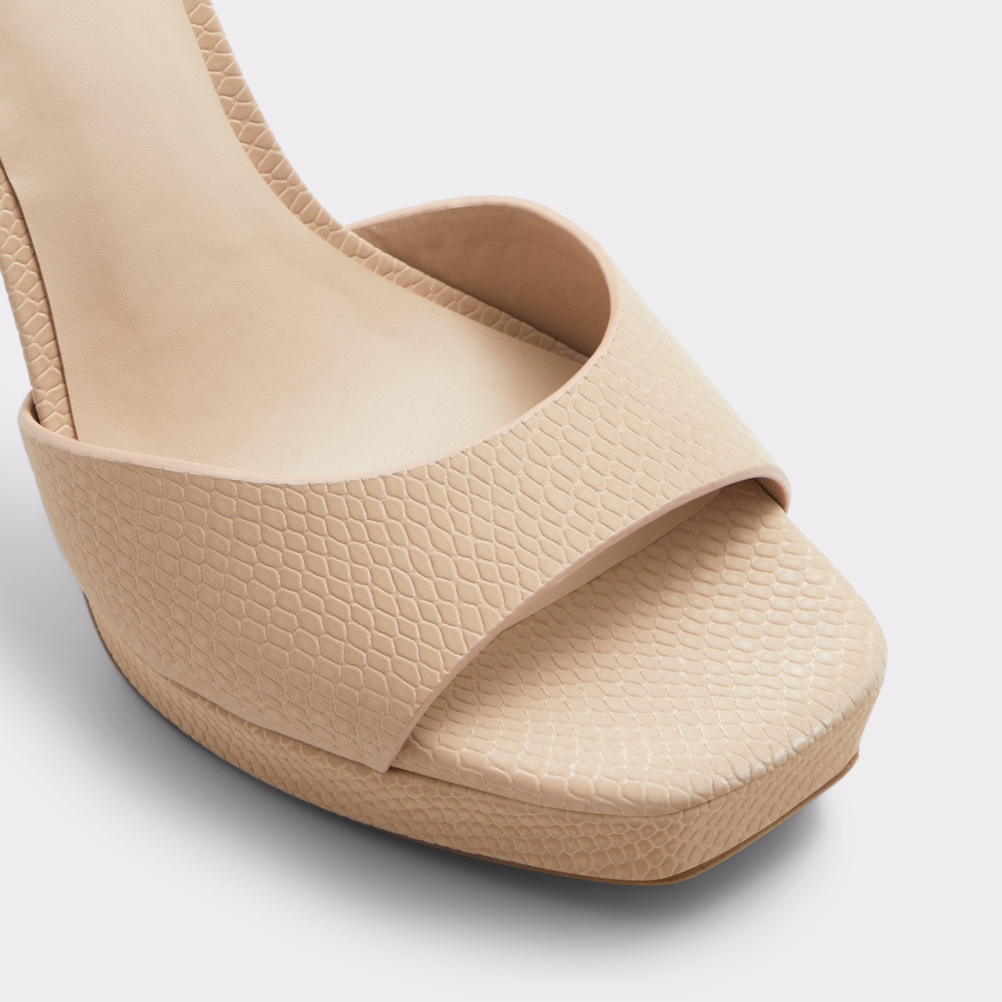 ALDO Prisilla sandales beige chaîne talon