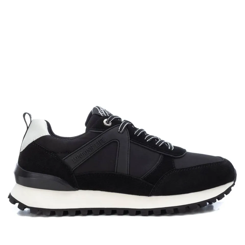 Carmela 16110301 basket homme noire serraje lacets 39-45