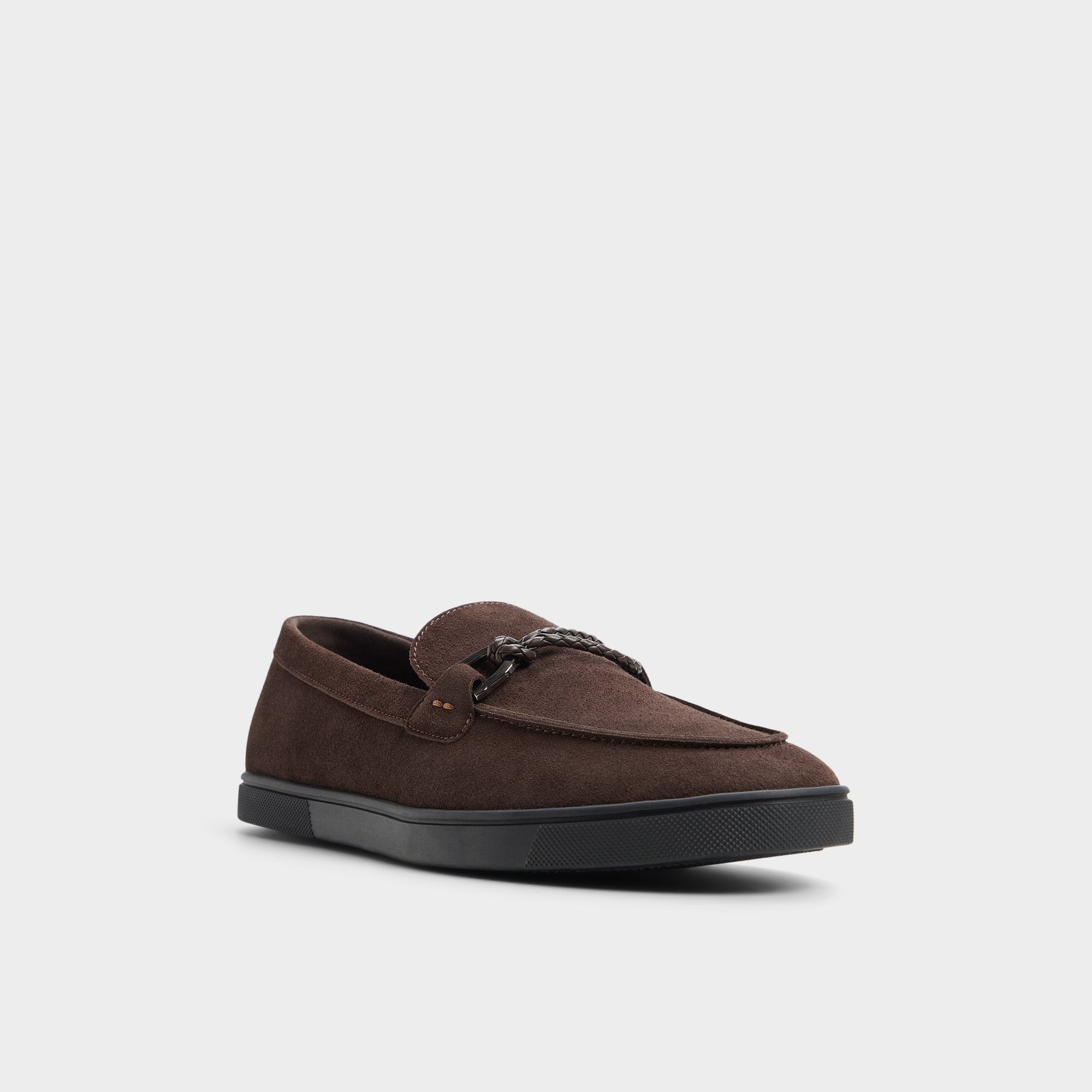 ALDO Patten mocassins à talon daim marron