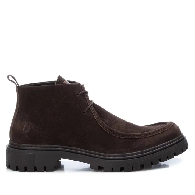 Carmela 16121101 bottine homme marron cuir velours