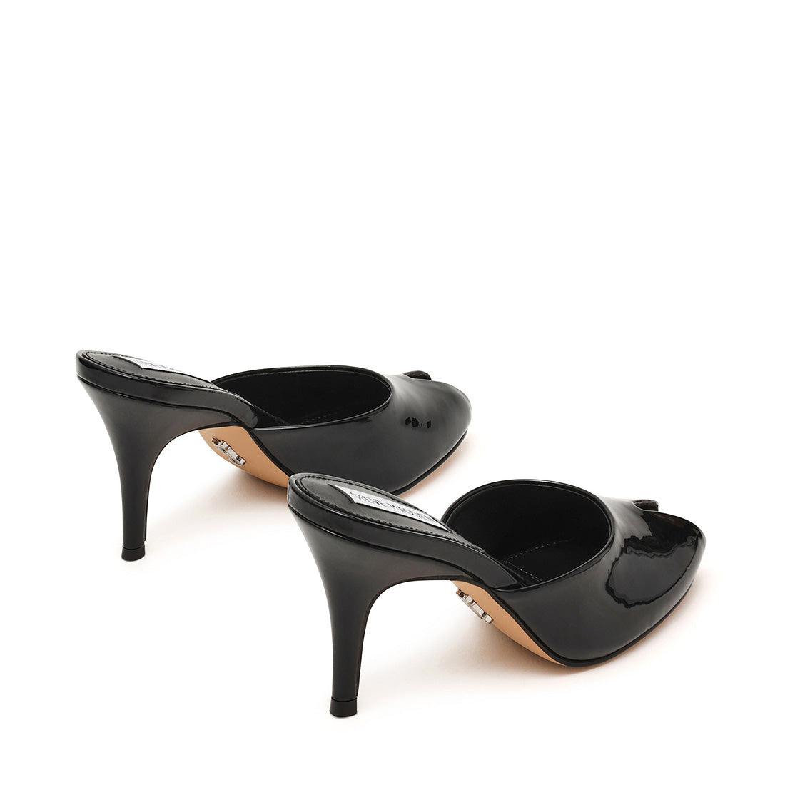 Steve Madden Solera escarpins vernis noir talon 6 cm