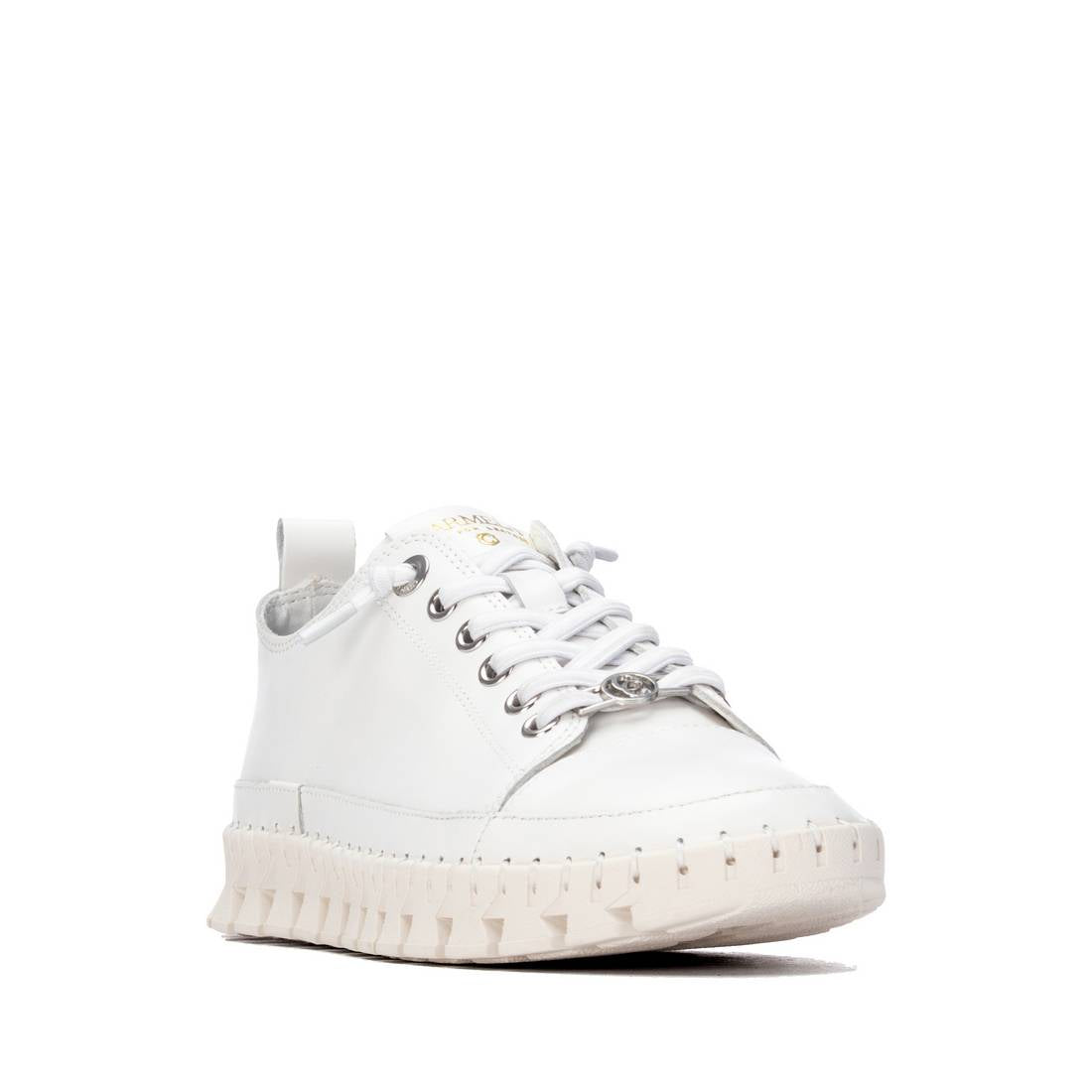 Carmela 16310508 sneakers femme blanc cuir clous