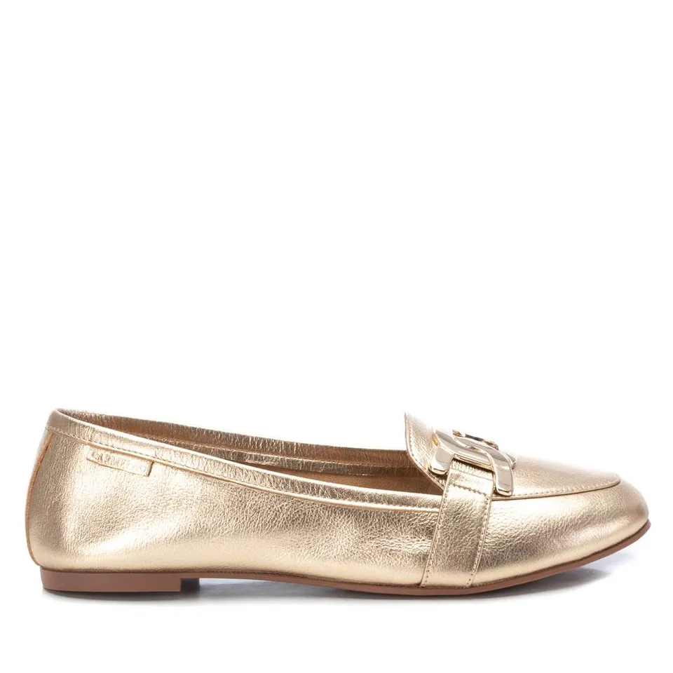 Carmela 16049905 ballerines cuir doré plat