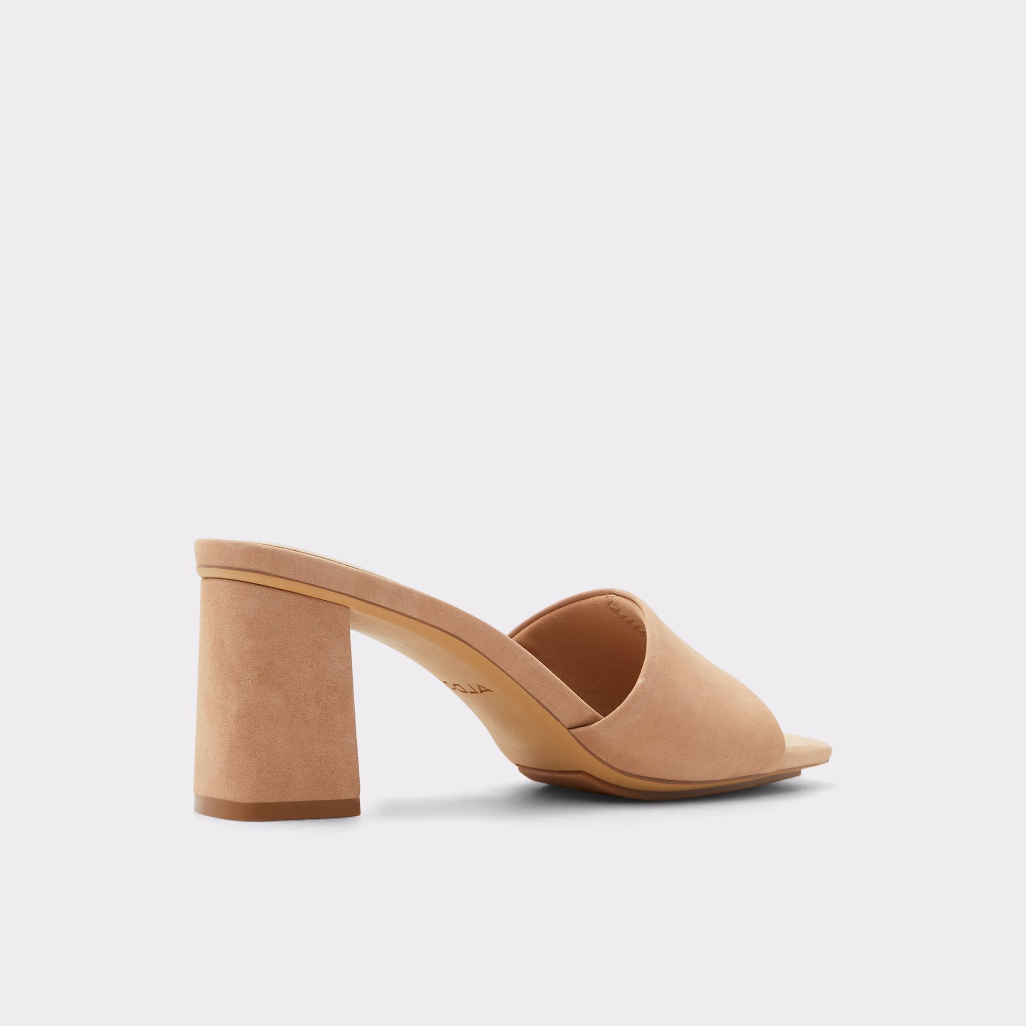 ALDO Vidish mules talon bloc marron