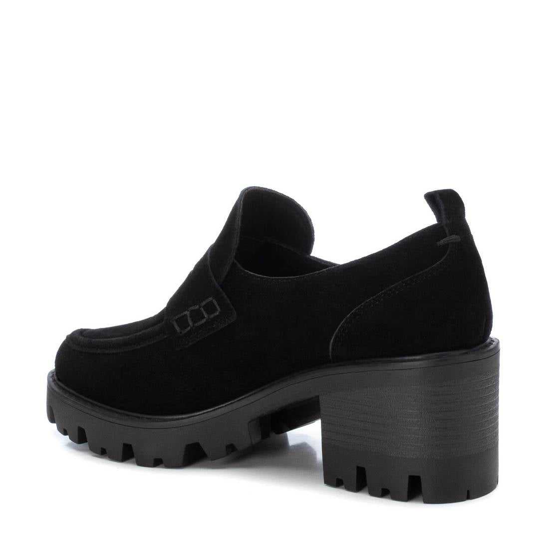 Carmela 16110903 mocassins cuir noir talon 7 cm