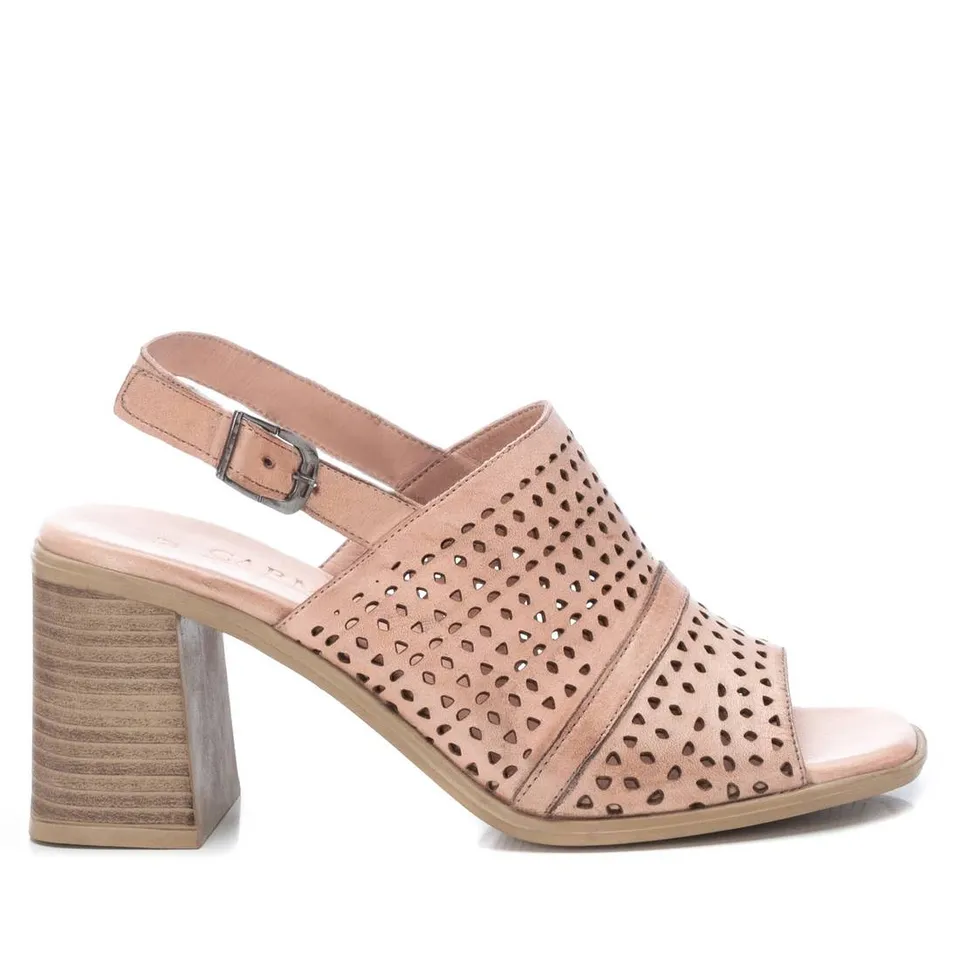 Carmela 16065103 sandales femme marron cuir talon 9 cm