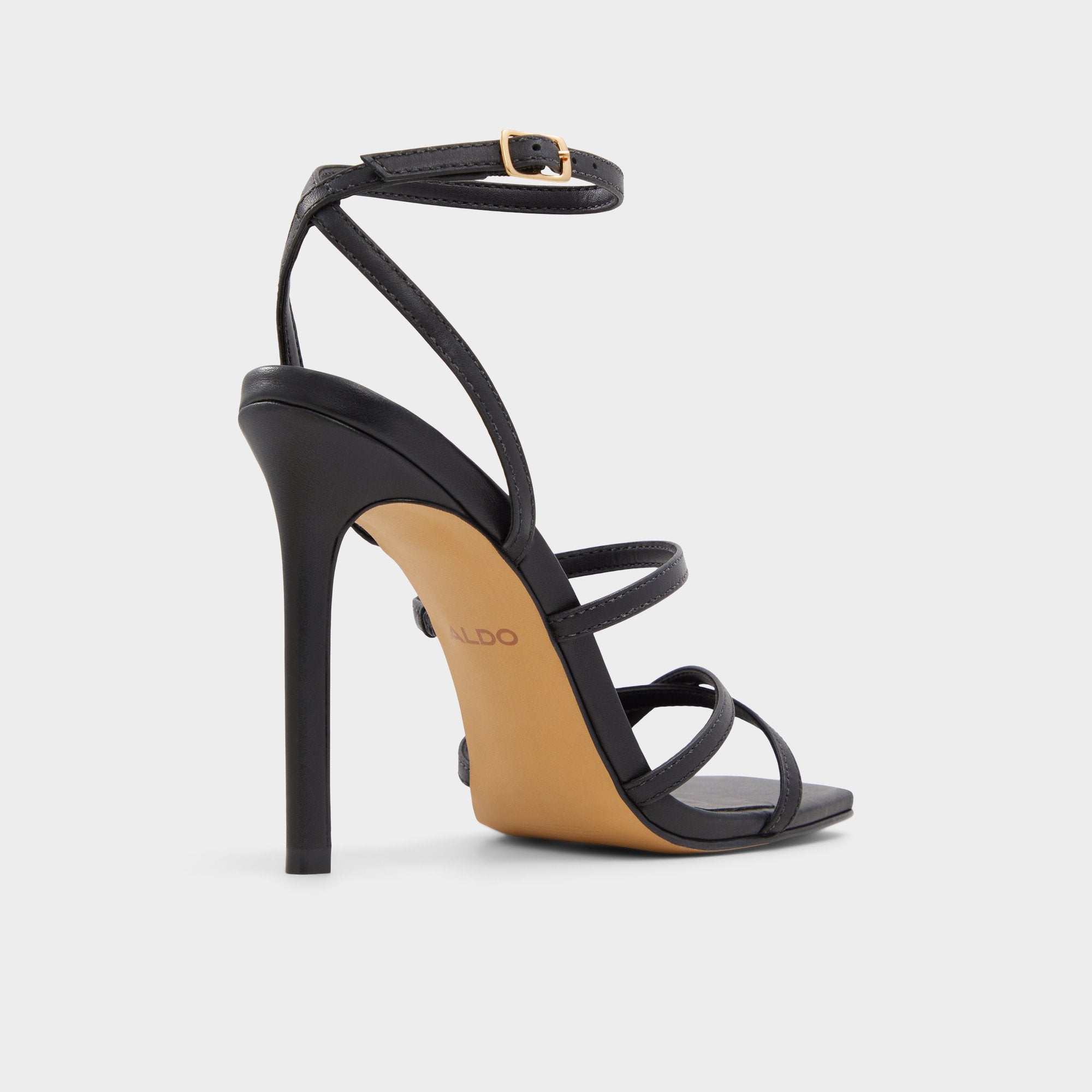 ALDO Galoi sandales noires à brides talon