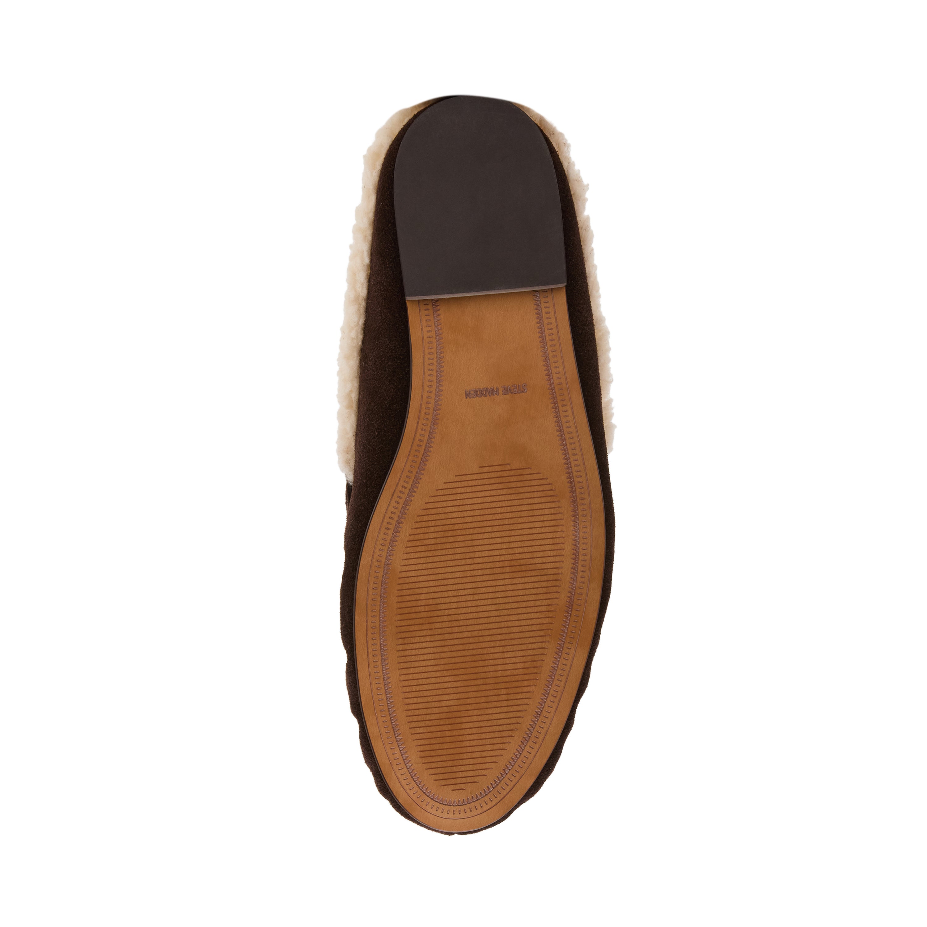 Steve Madden Rafe-F mule daim marron chocolat
