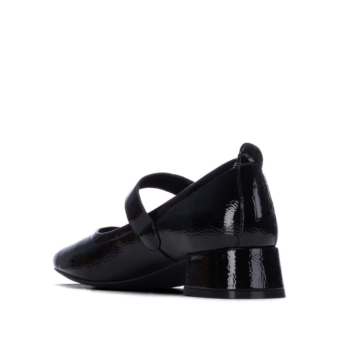Carmela 16436101 ballerine vernie noire boucle