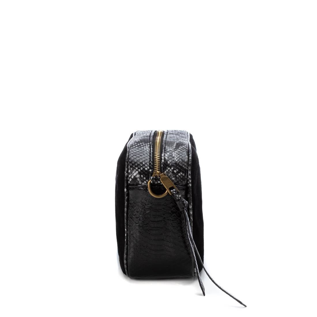 Carmela 18607202 sac bandoulière noir cuir suédé