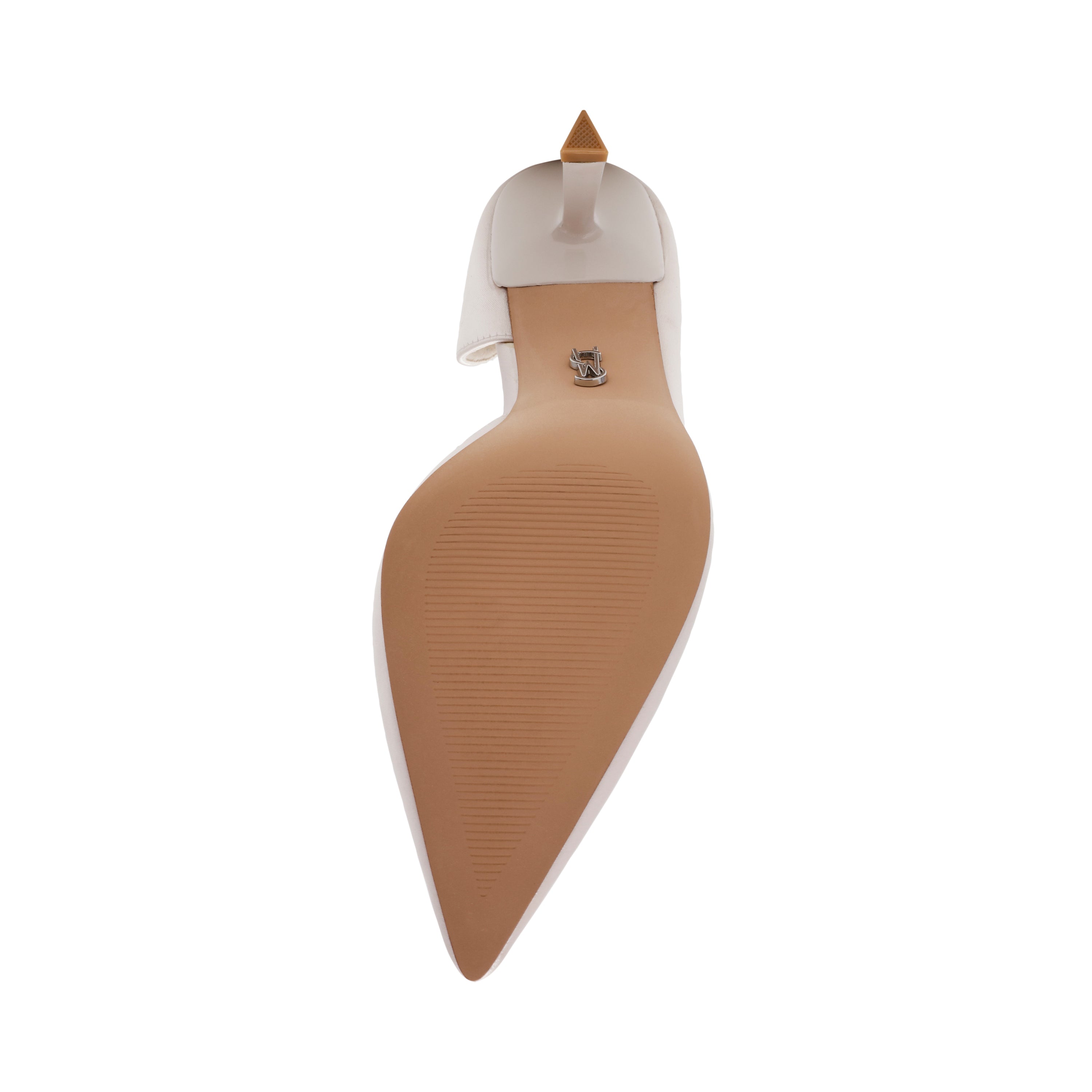 Steve Madden Vena escarpins satin ivoire talon 7 cm