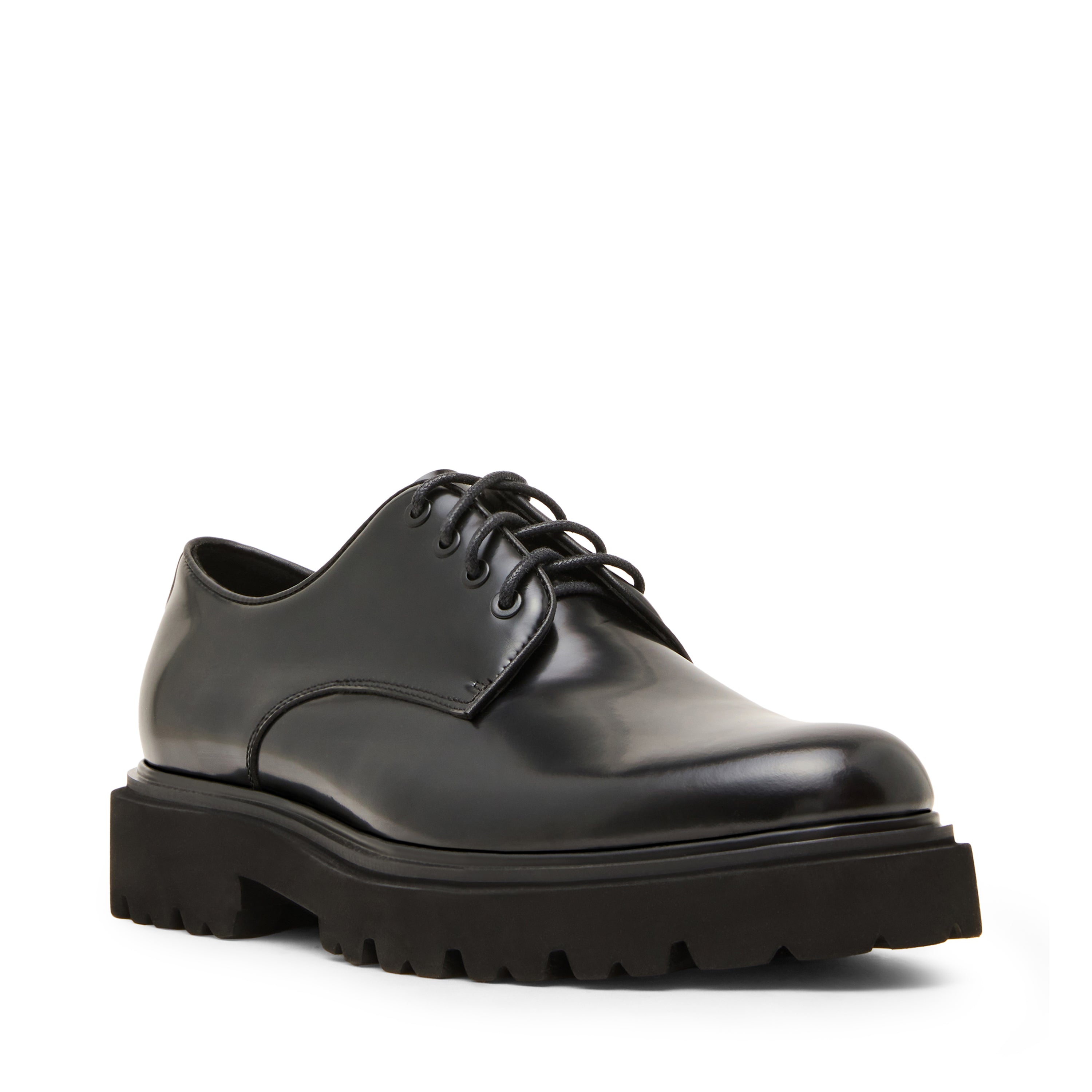 Steve Madden Motala chaussure plate cuir noir