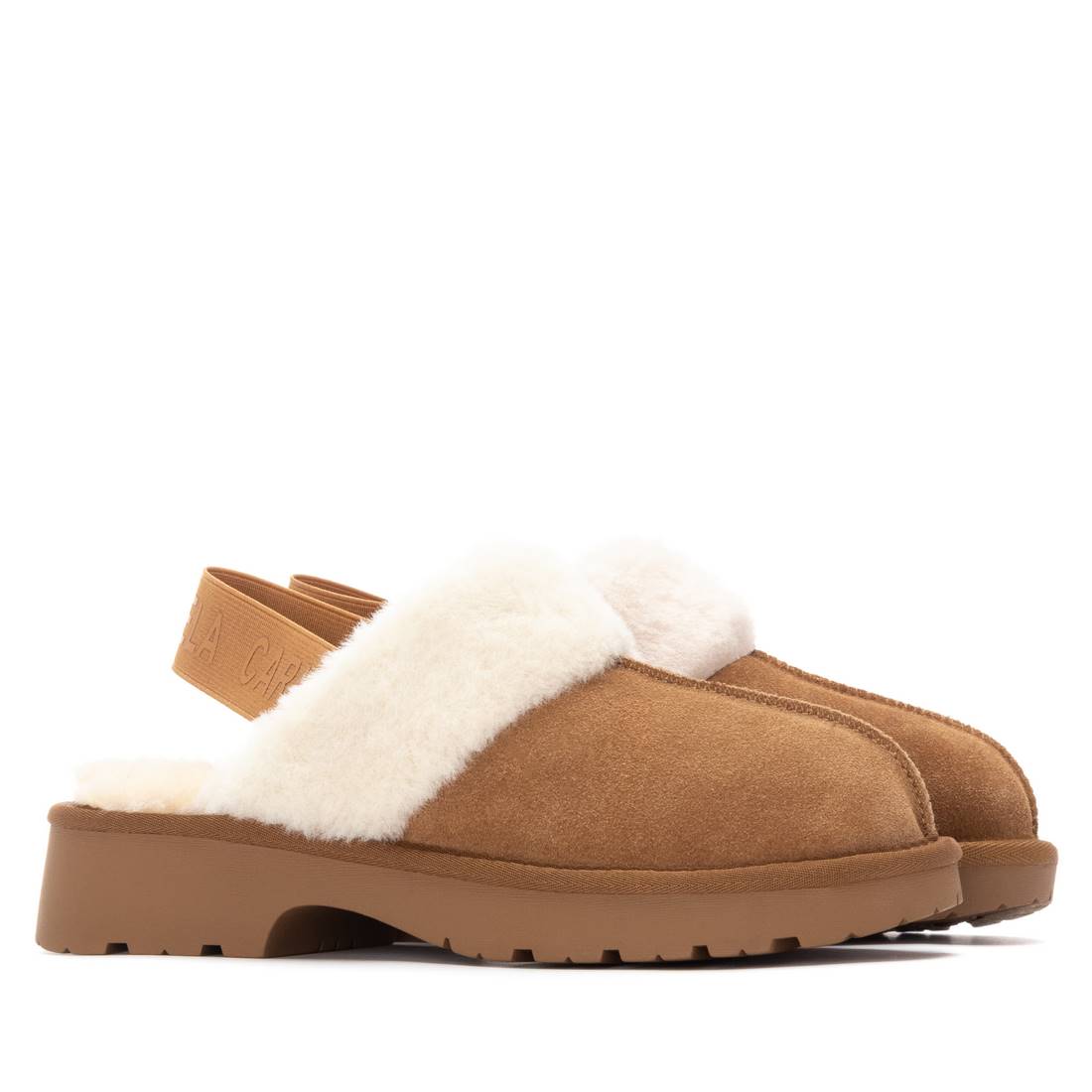 Carmela 16262901 chaussures fourrées camel suède