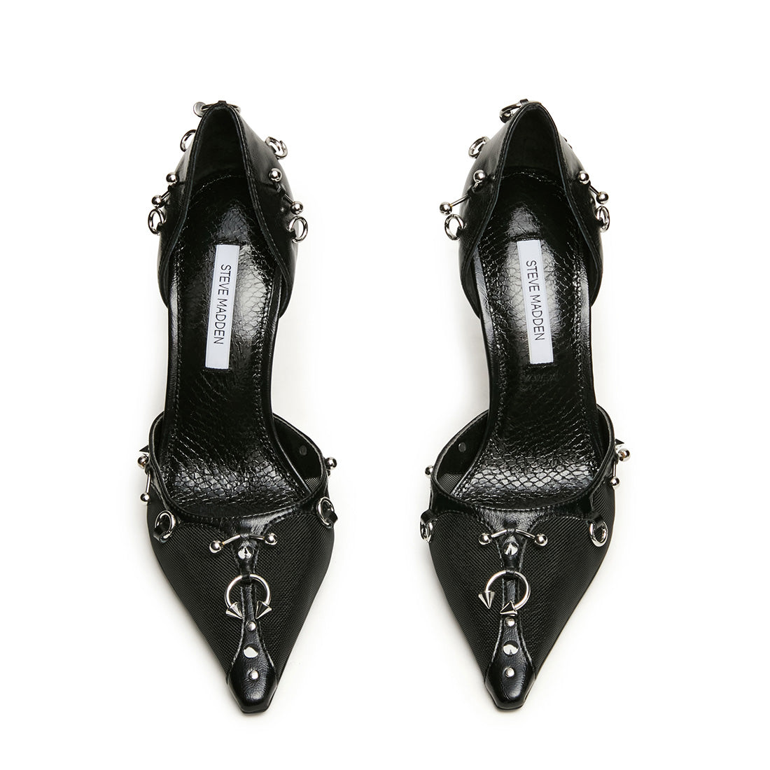 Steve Madden Devour-M escarpins maille noire talon 10 cm