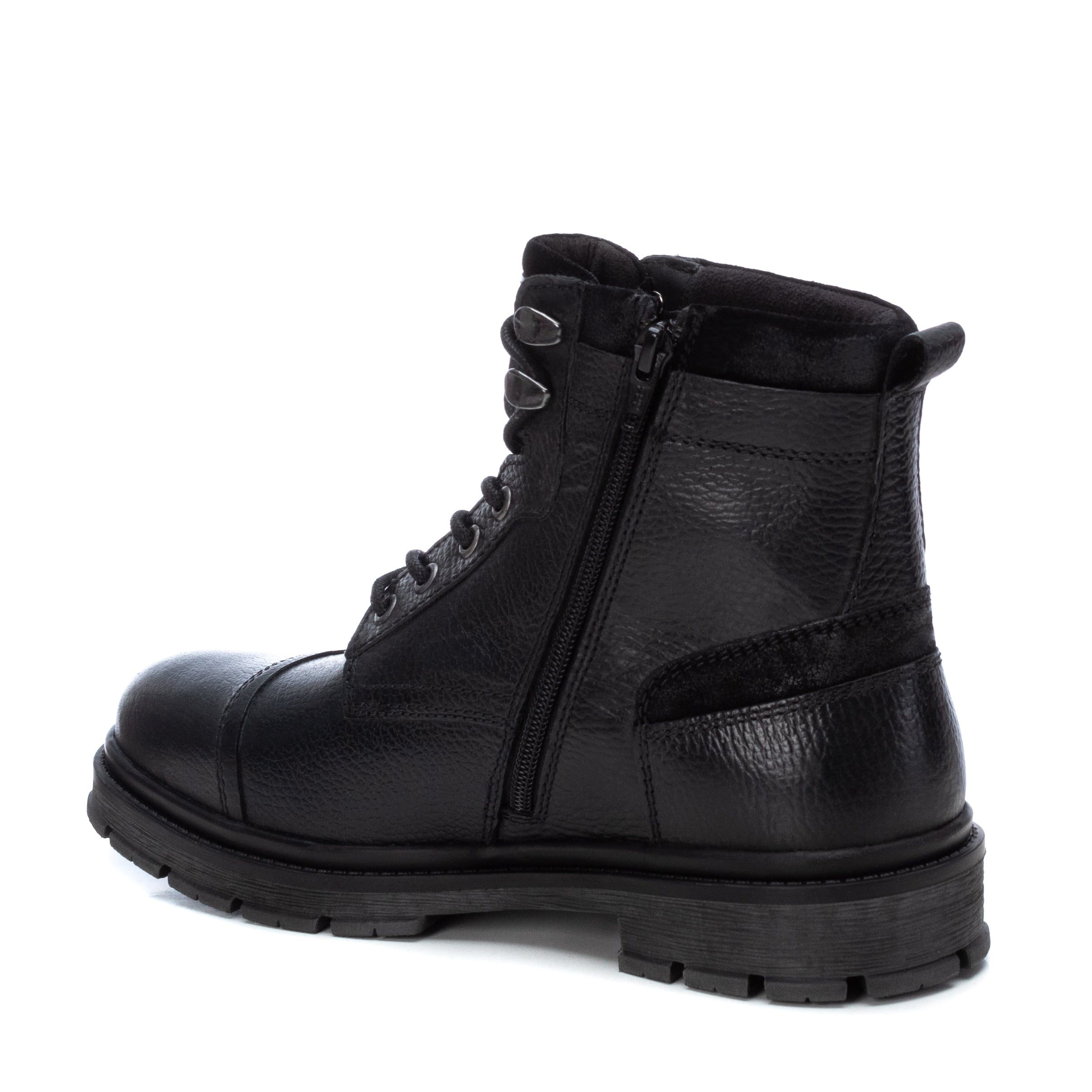 Carmela 16035002 bottines homme noir cuir