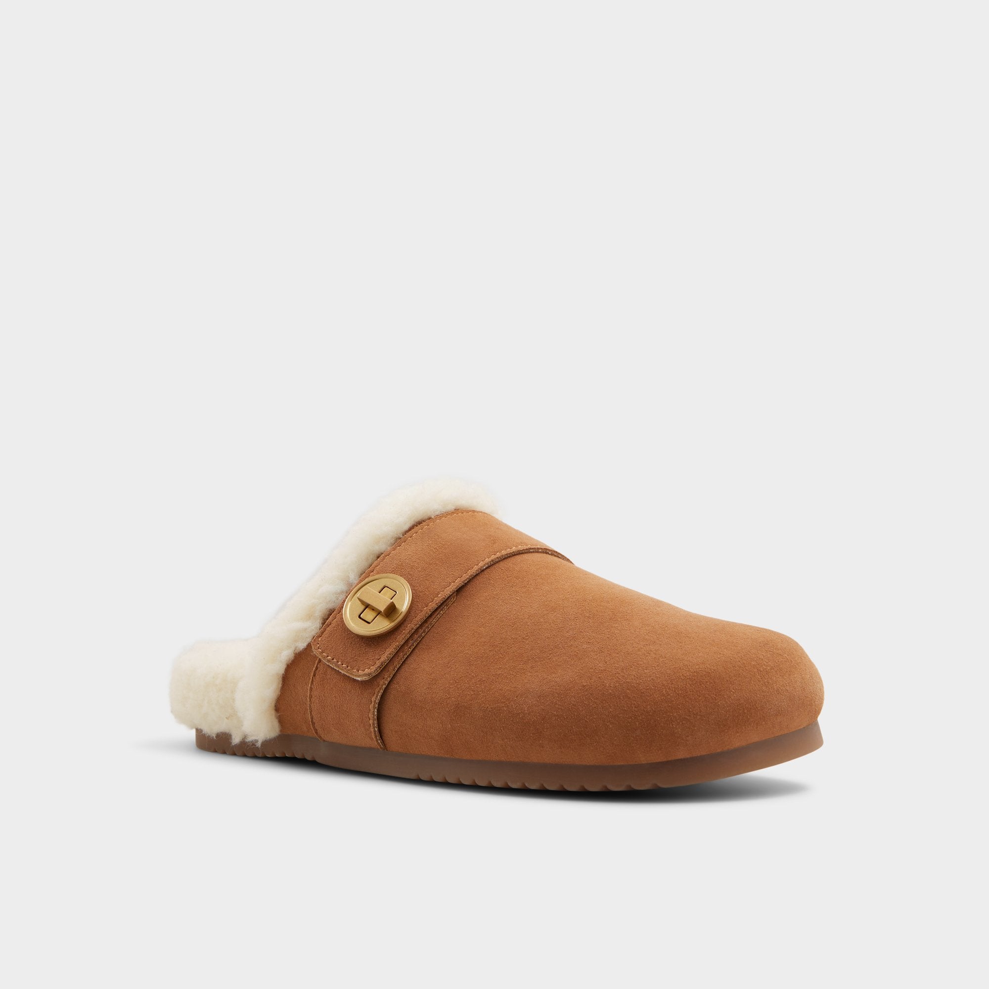 ALDO Fredou mules marron sherpa confort