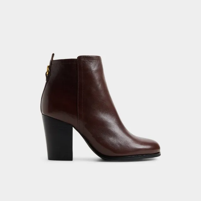 ALDO Noemia bottine marron talon bloc