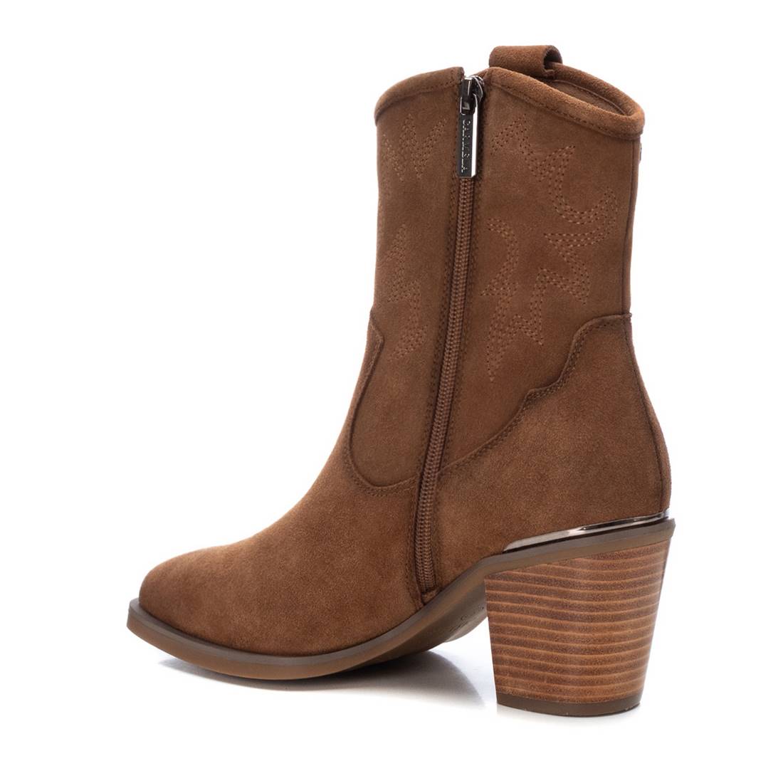 Carmela 16112103 bottine santiag femme suède marron