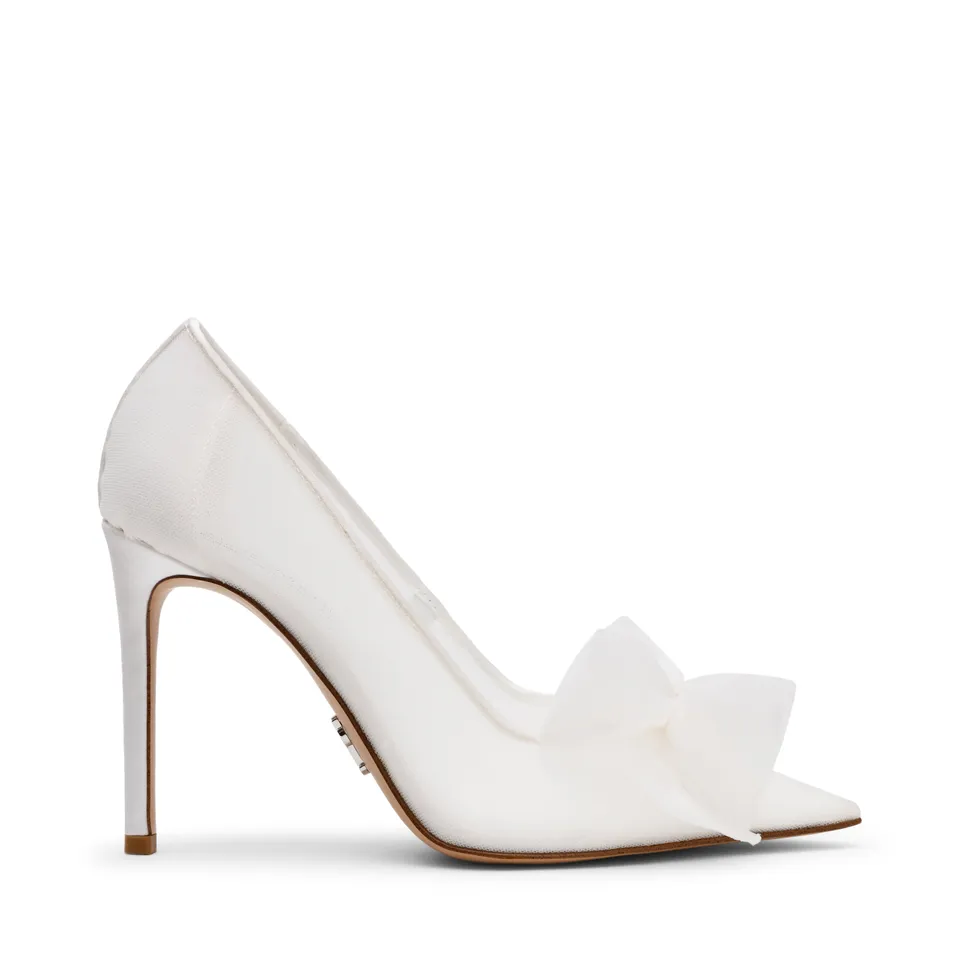 Steve Madden Taffy escarpins blanc mariage talon 11 cm